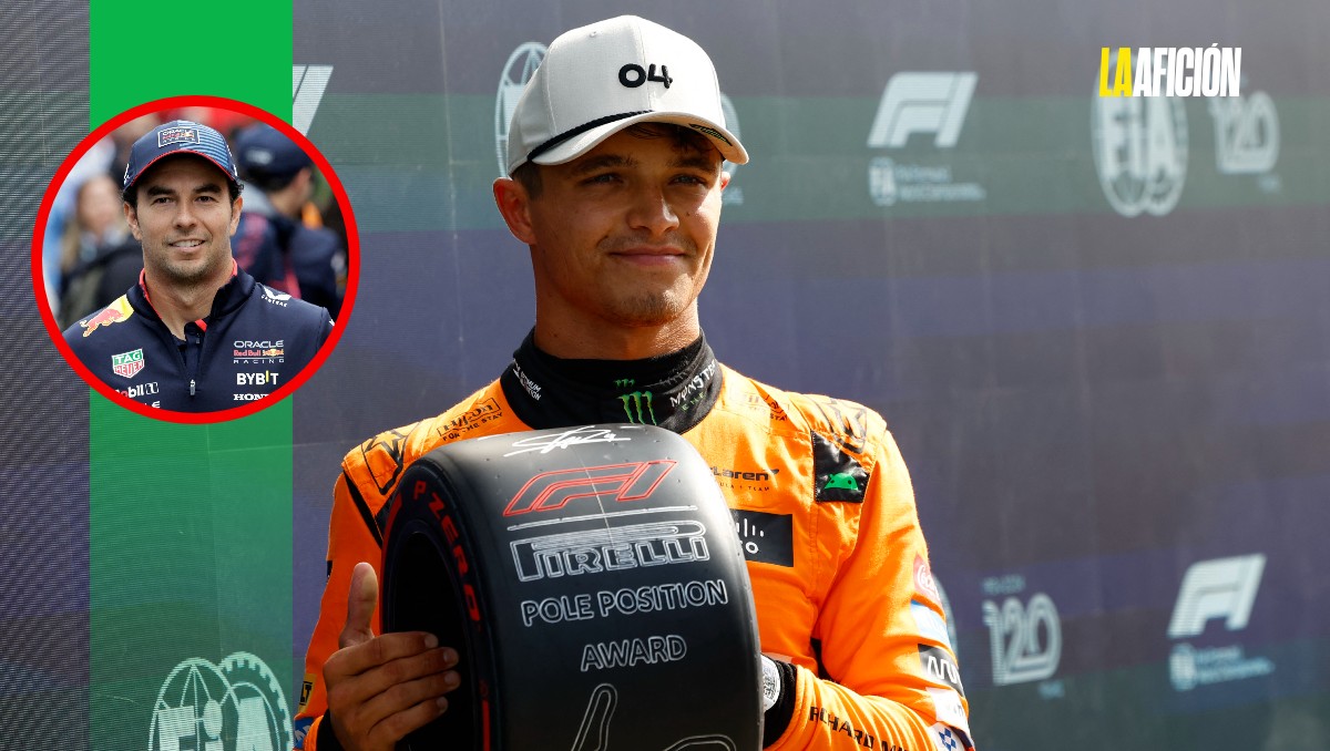 Lando Norris conquista la pole en el GP de Países Bajos; Checo saldrá en la quinta posición (Reuters)