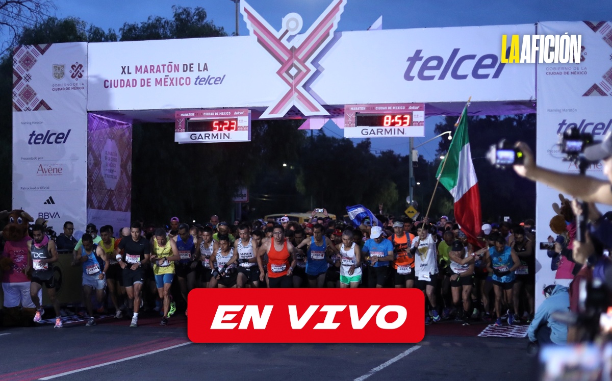 Maratón CdMx 2024 EN VIVO | Carrera hoy 25 de agosto (Imago7)