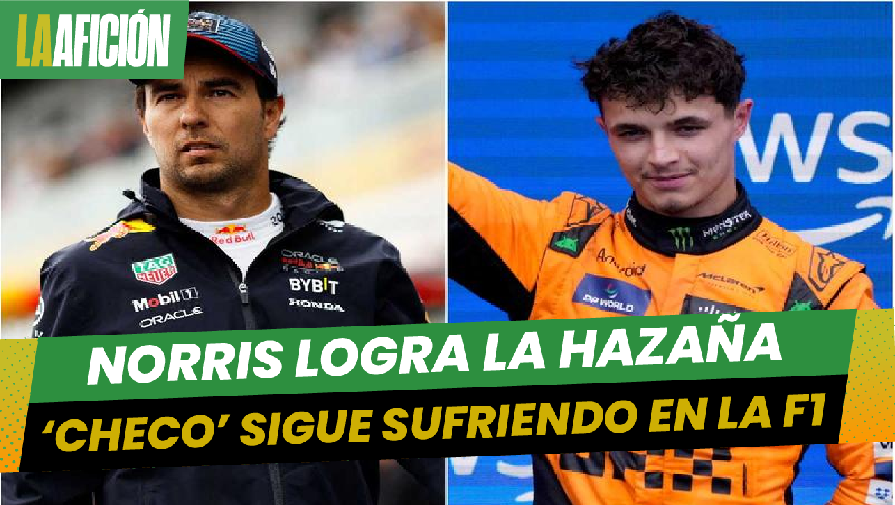 Checo' Pérez culmina sexto en la apabullante victoria de Lando Norris en GP de Países Bajos