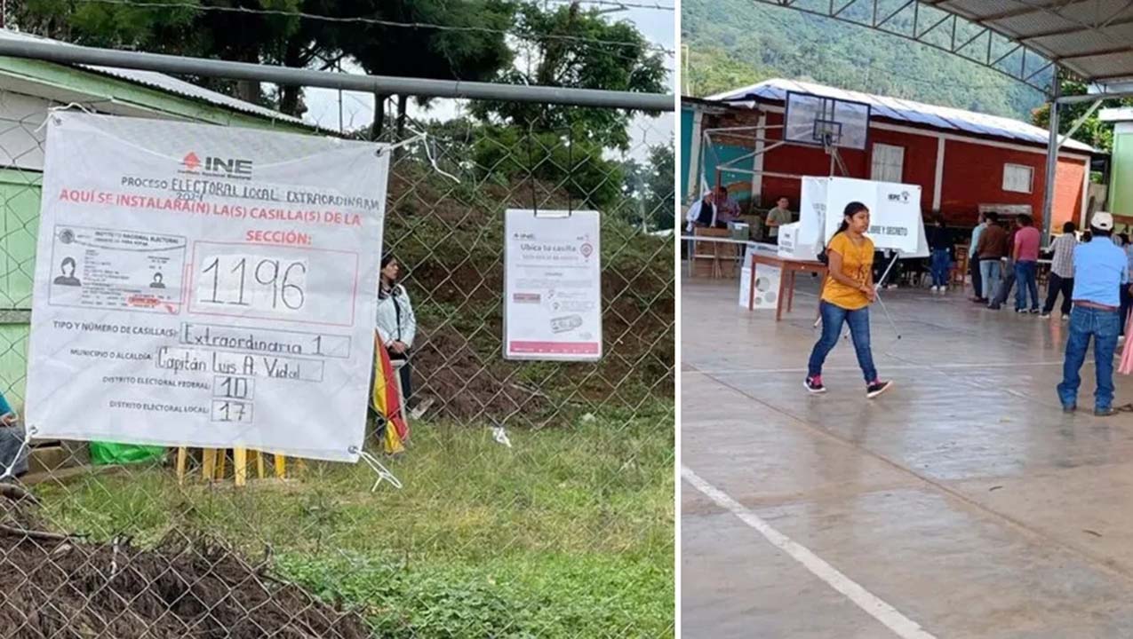 En Chiapas, se completó la instalación total de casillas para las elecciones extraordinarias