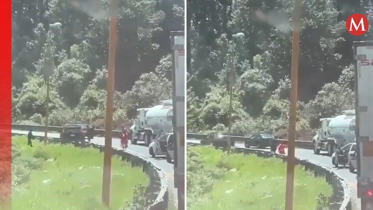 Robo de camioneta en en autopista Orizaba-Puebla. Foto: (Especial)