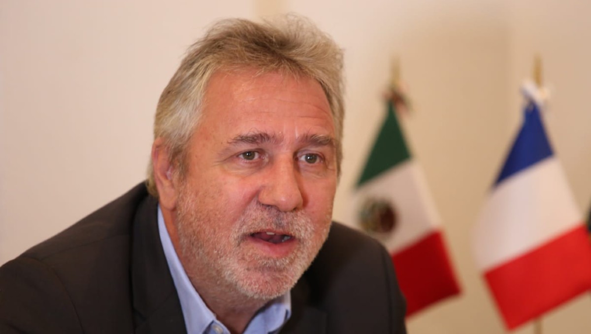 El cónsul general de Francia en Monterrey, Guillaume Pierre. Foto: Luis Guerra