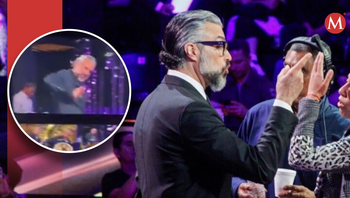 Jaime Camil es captado en video haciendo seña obscena a la producción de 'La Academia'