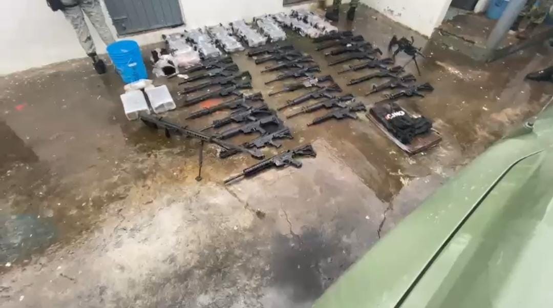 El operativo ocurrió en el municipio de Nuevo San Juan Parangaricutiro, Michoacán.