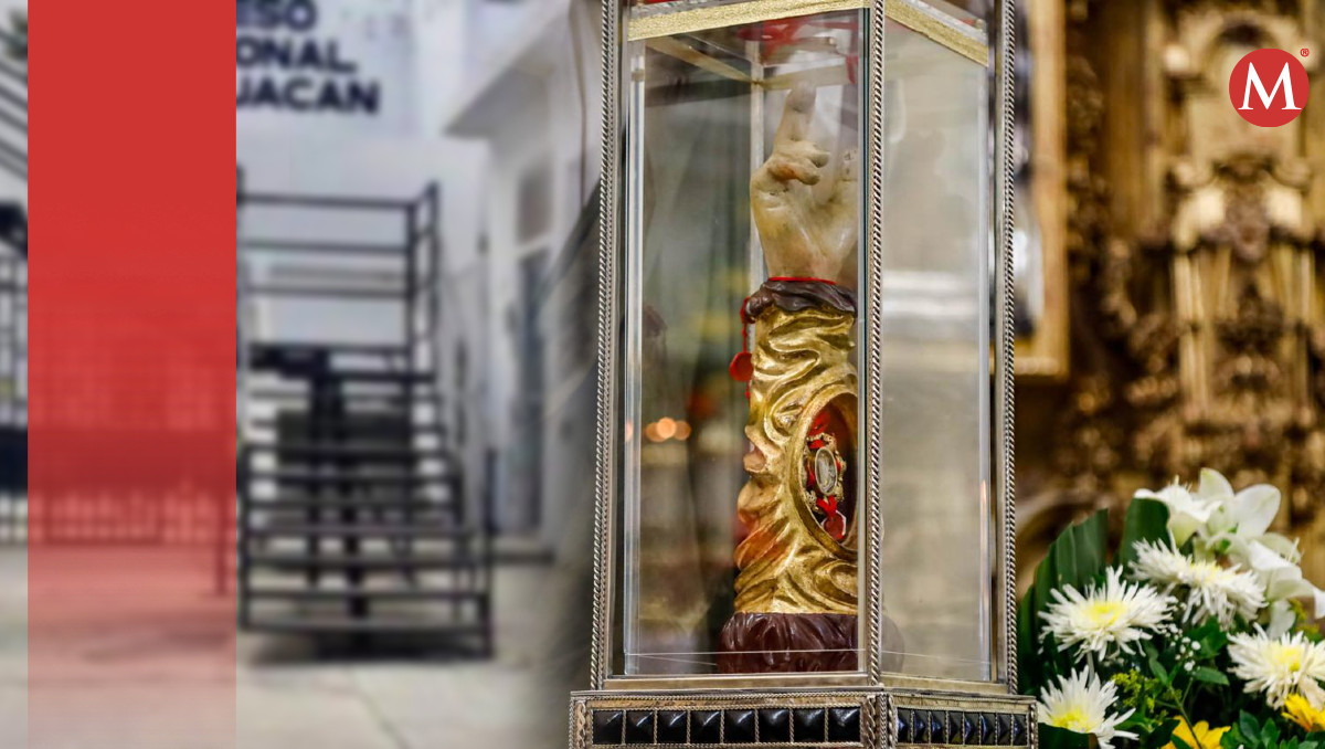 Reliquias de San Judas Tadeo visitan por primera vez penal de Tehuacán en Puebla | Agencia Es Imagen/ Especial