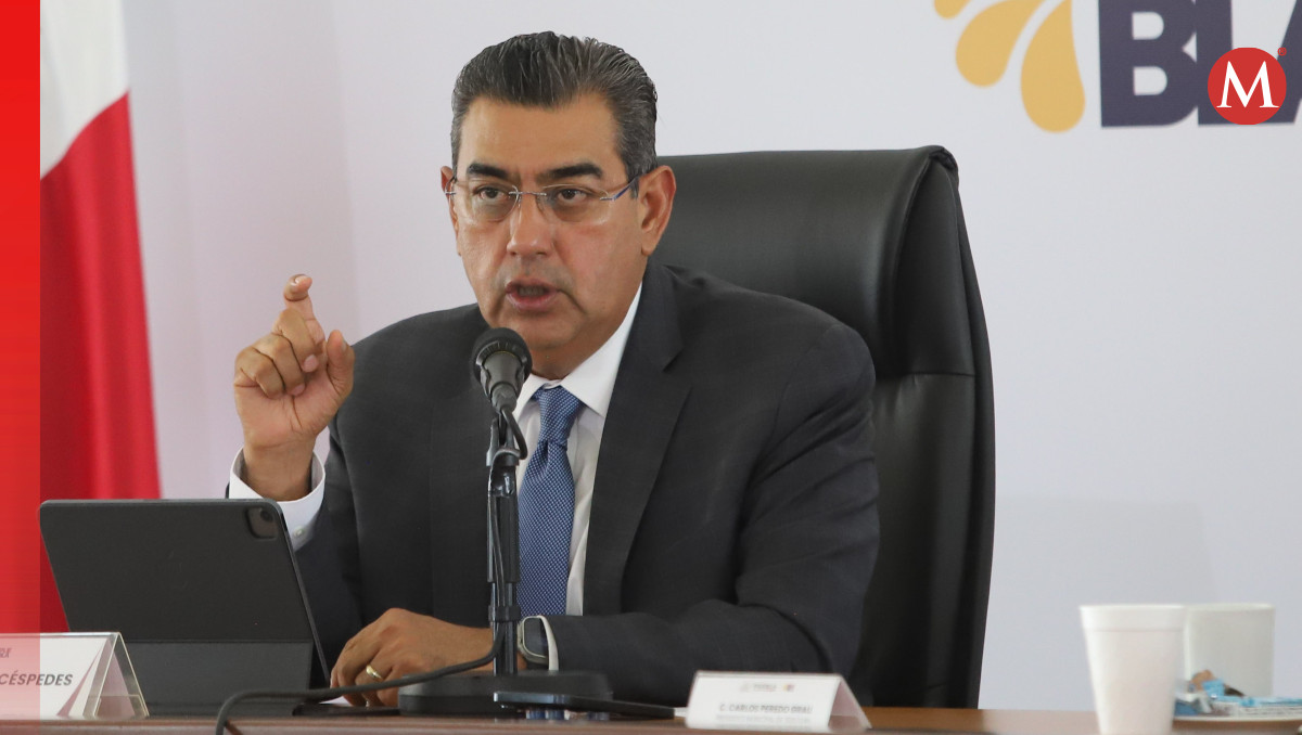 Sergio Salomón Céspedes, gobernador de Puebla | Agencia Es Imagen