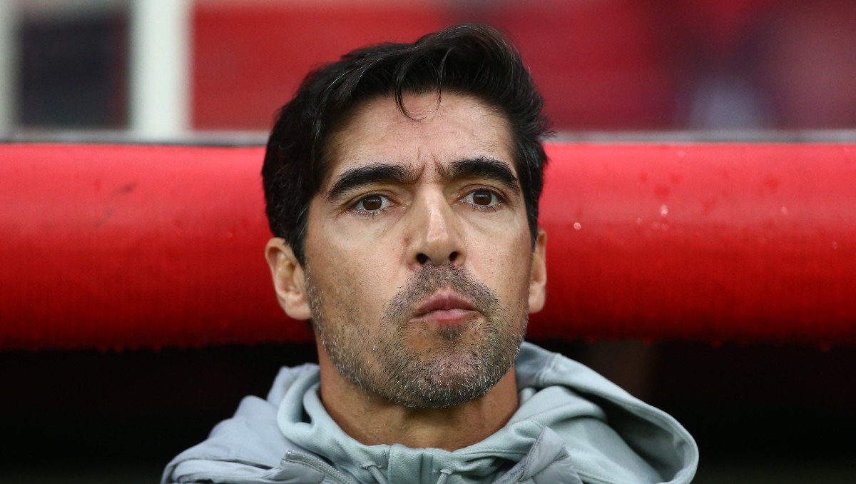 Abel Ferreira, entrenador del Palmeiras en el futbol brasileño (