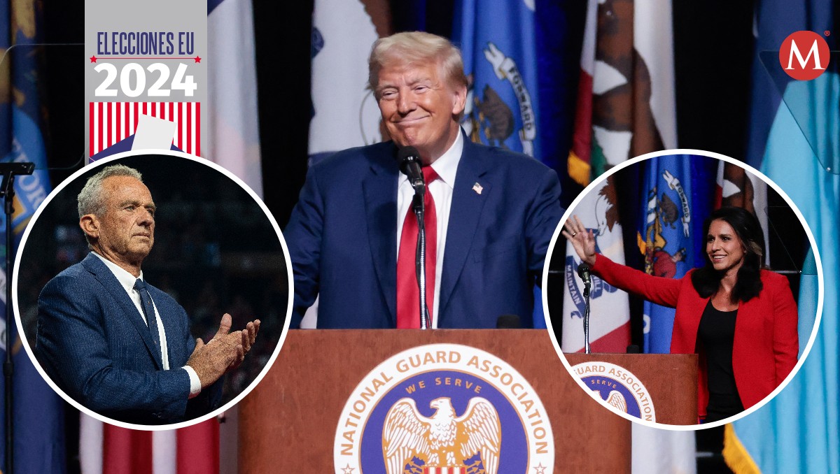 Donald Trump sumó a dos ex aspirantes a la candidatura presidencial. | AFP