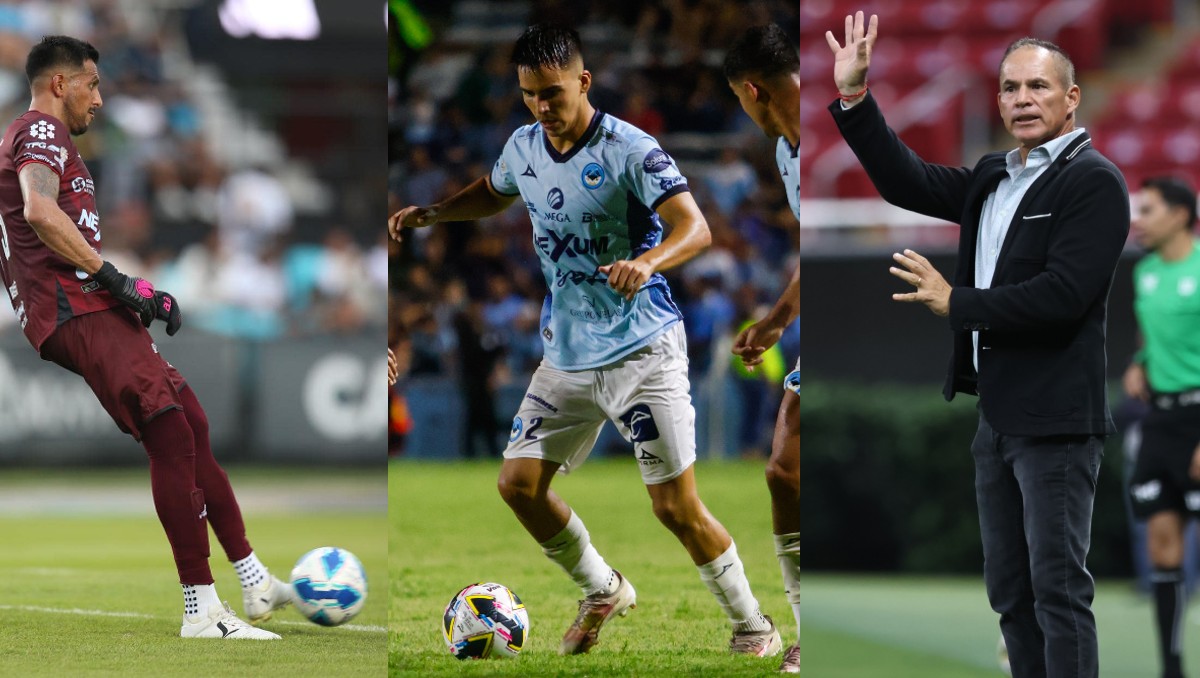 Gerardo "Kampa" Ruiz, Luciano Bocco y Gastón Obledo, en el once ideal de la Liga de Expansión.