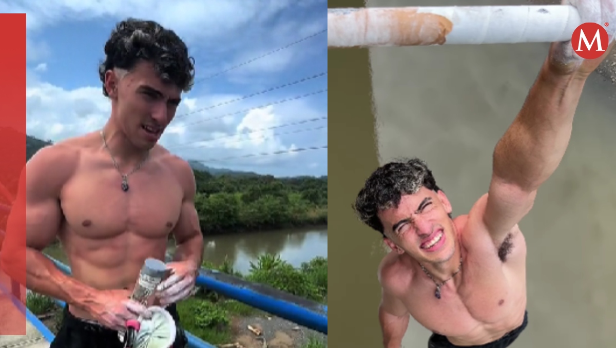 Gero Arias se ha hecho viral por realizar su reto sobre un río lleno de cocodrilos | Especial
