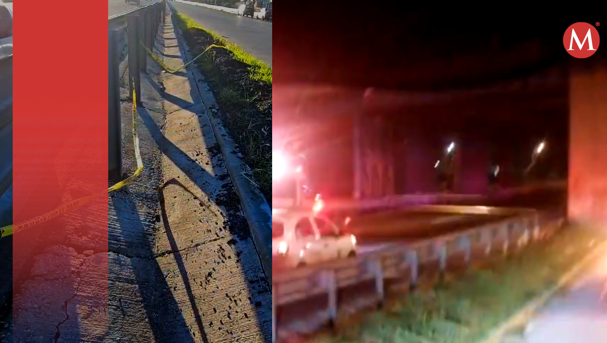 Hombre se arroja de un puente en la Puebla-Orizaba frente a su hija | Especial