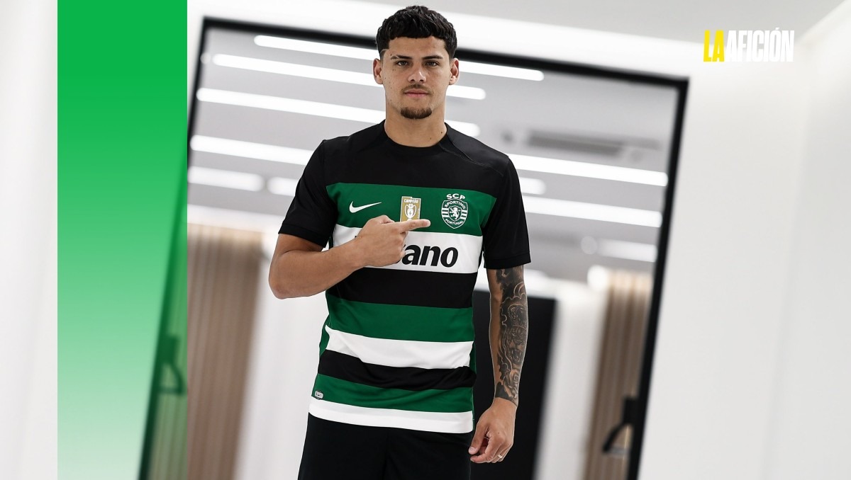 Maximiliano Araujo, nuevo jugador del Sporting de Lisboa (X @SportingCP)