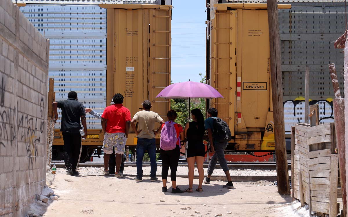 Migrantes en La Laguna. l Rolando Riestra