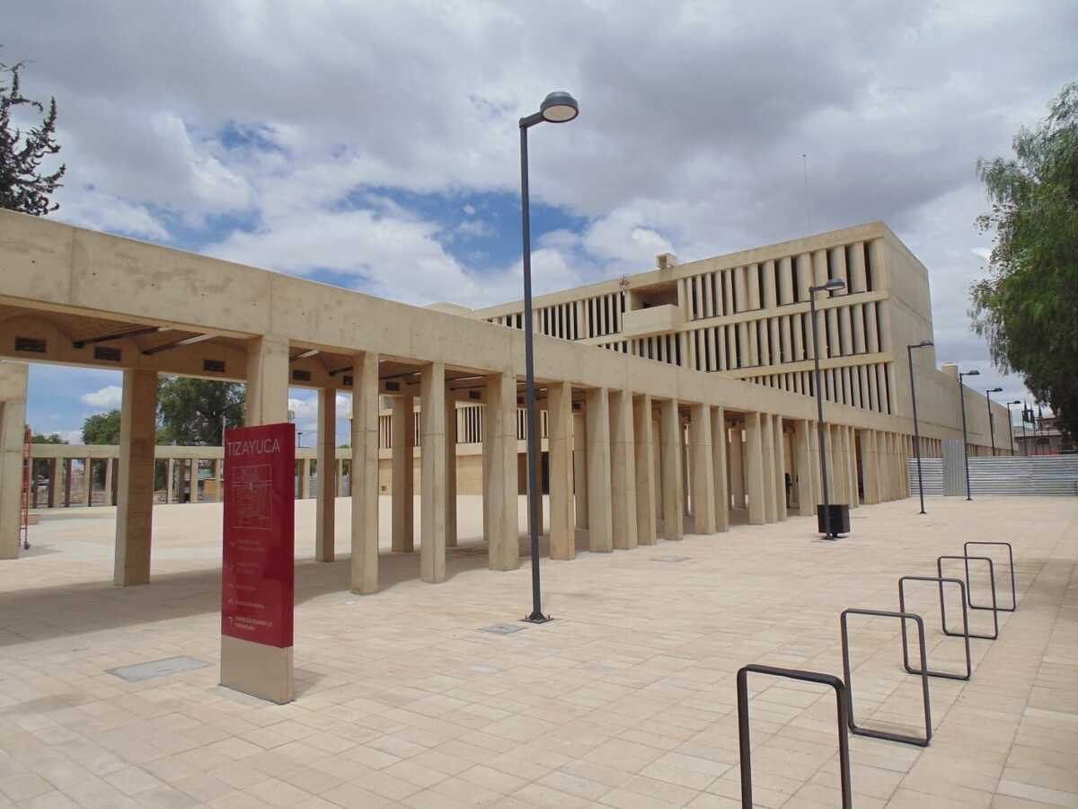 Plaza Cívica y áreas renovadas de la Nueva Ciudad Administrativa en Tizayuca