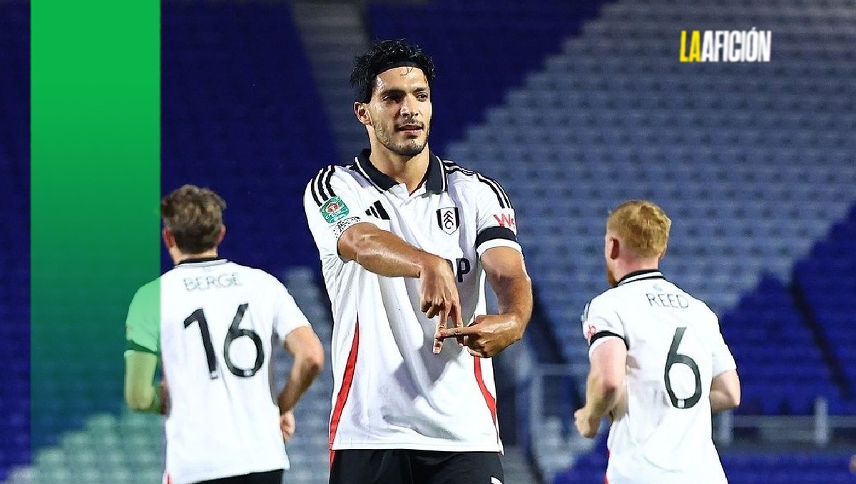 Raúl Jiménez vuelve a marcar gol con el Fulham en el triunfo en la Carabao Cup (Instagram @fulhamfc)