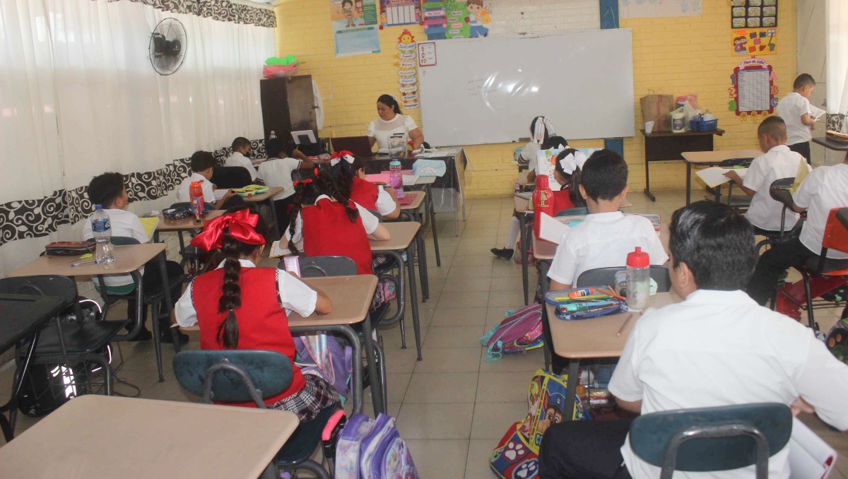 Regreso a clases en Tampico. (Sergio Sánchez)