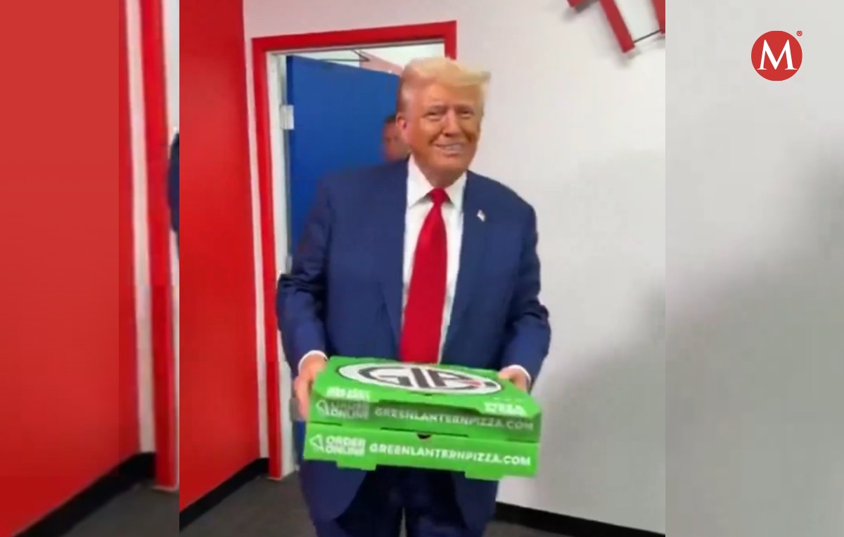Trump se reunió con su equipo de campaña en Detroit, Michigan (Especial)