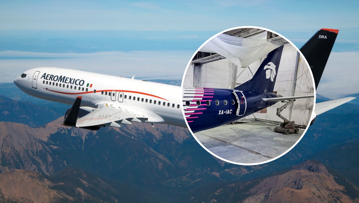 La aerolínea manifestó que el casco rediseñado representa en la parte superior el fuselaje de una aeronave. Foto: (Especial)