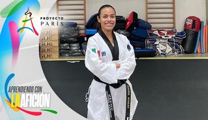 Claudia Romero, mexicana que competirá en parataekwondo en Juegos Paralímpicos