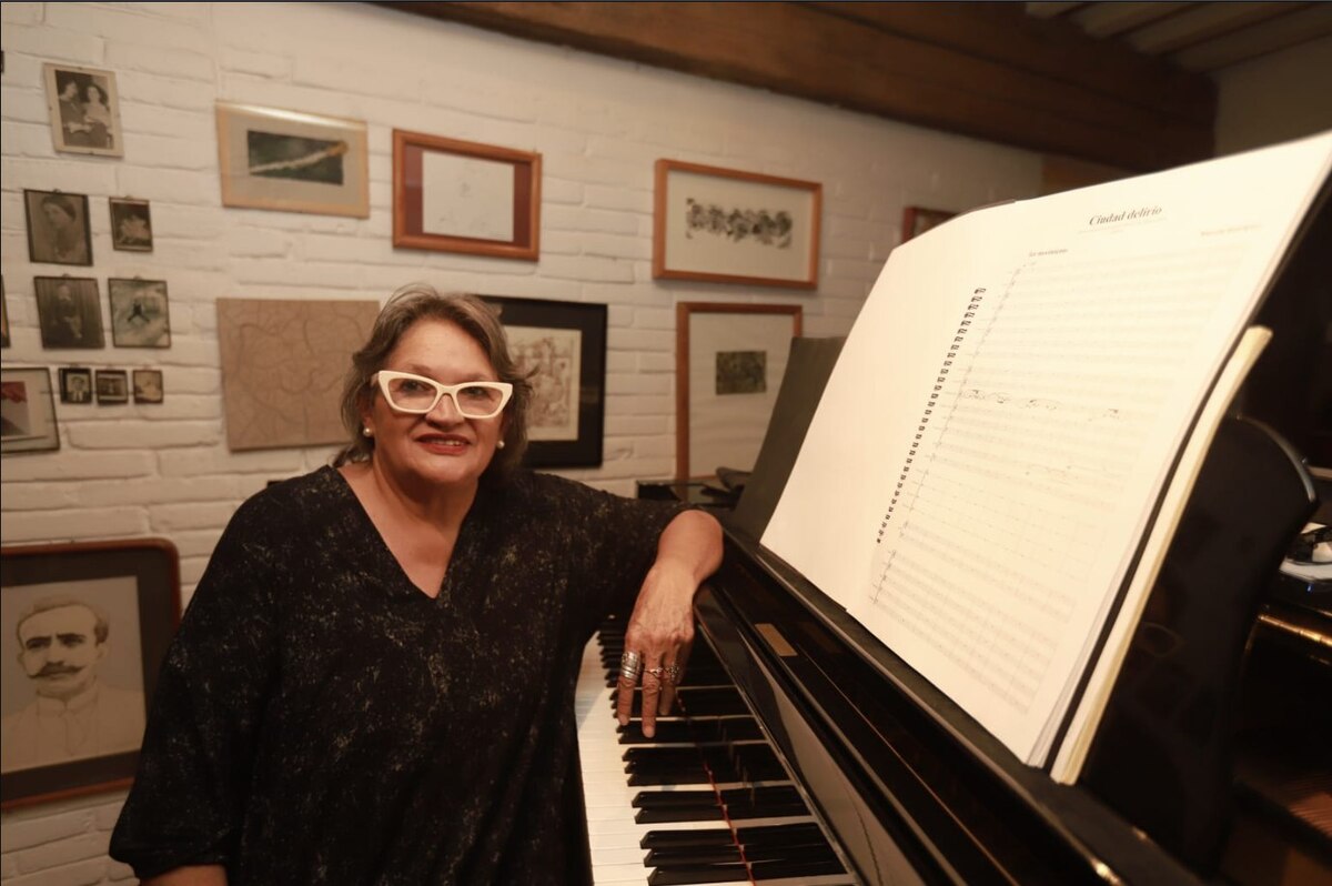 La compositora Marcela Rodríguez. (Foto: Javier Ríos)