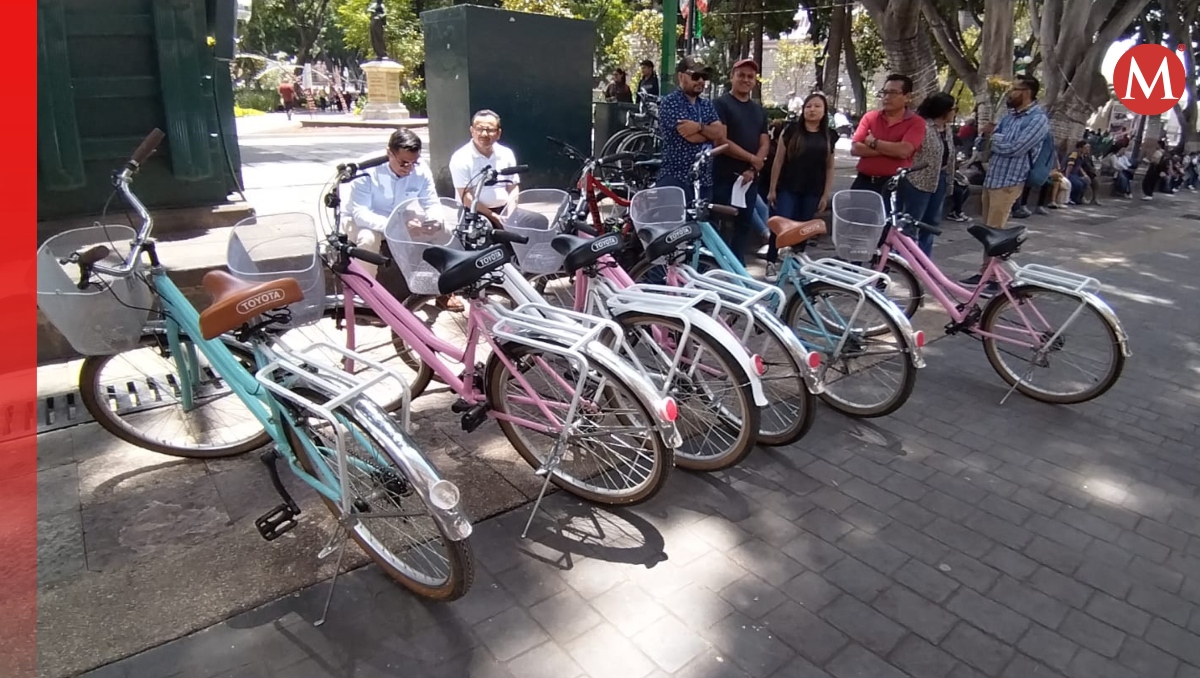 Gobierno de Puebla entrega 30 bicicletas a 6 hoteles para turistas | Especial