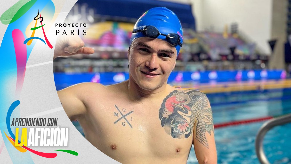 Gustavo Ramón Sánchez, paranadador que estará en los Juegos Paralímpicos de París 2024 (Instagram @gusstavo)