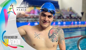 Gustavo Ramón Sánchez, paranadador que estará en los Juegos Paralímpicos de París 2024