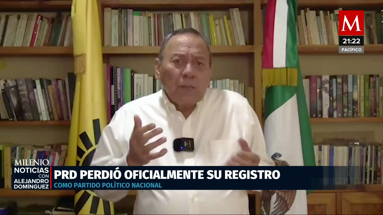Jesús Zambrano confirma la desaparición del PRD