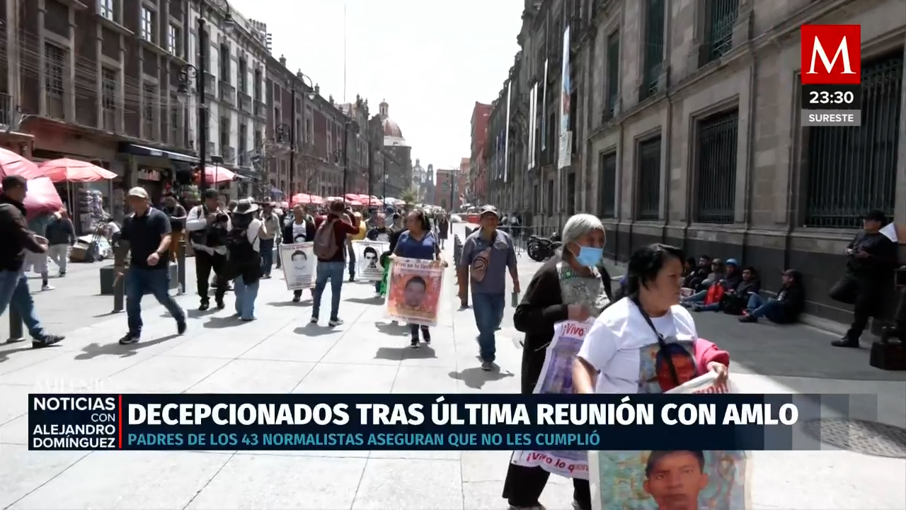 Padres de los 43 de Ayotzinapa rompen con AMLO por falta de progreso en investigación