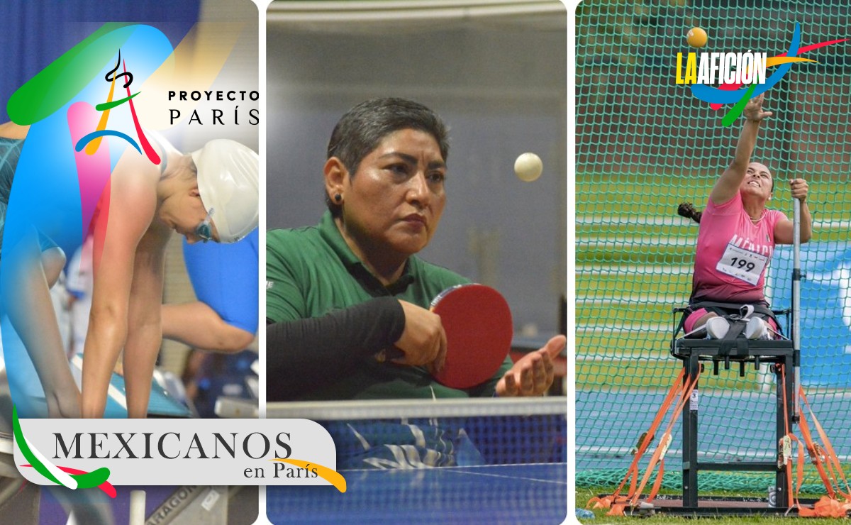 Paola Ruvalcaba, Martha Verdín y Guadalupe Navarro, atletas paralímpicas (Cortesía)