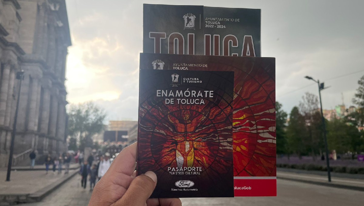El Pasaporte Turístico Cultural de Toluca es gratuito y lo podrás obtener a partir de este miércoles 28 de agosto. Foto: (Especial)