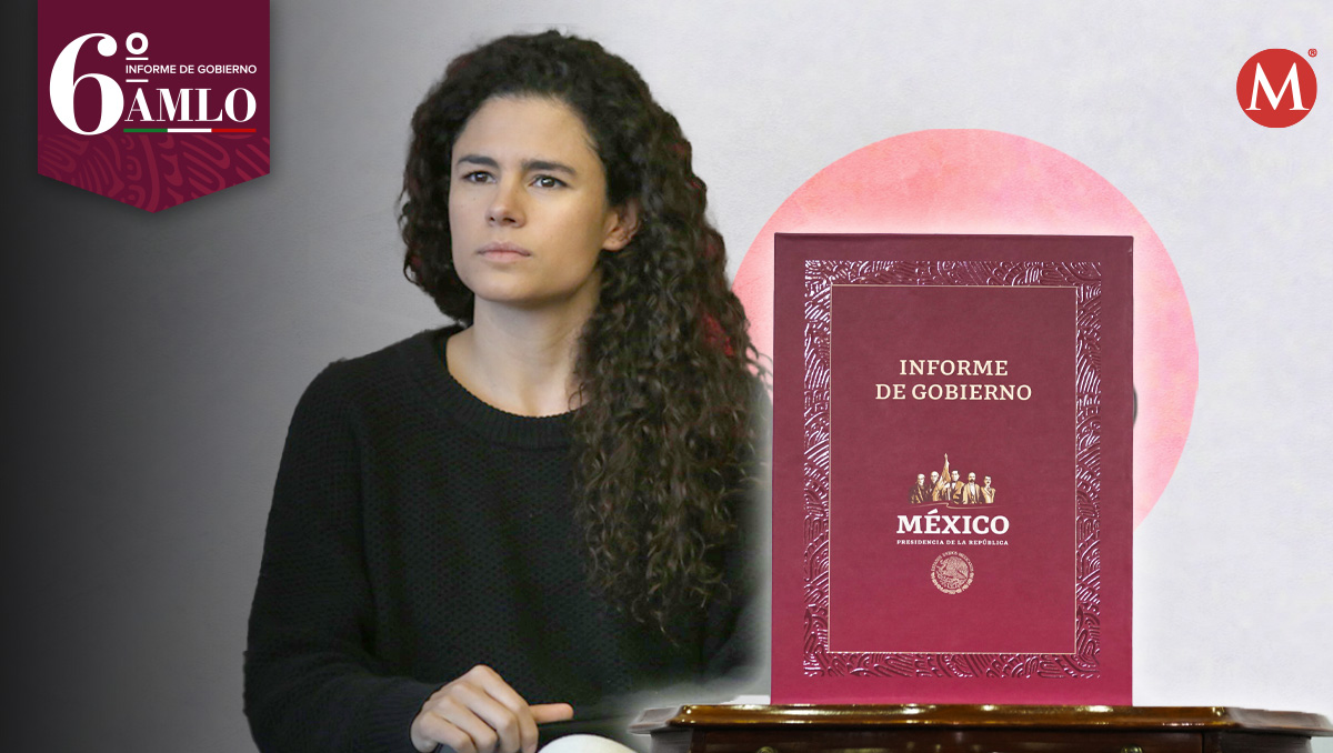 La titular de la Segob fue quien entregó el informe al Congreso de la Unión. | Especial