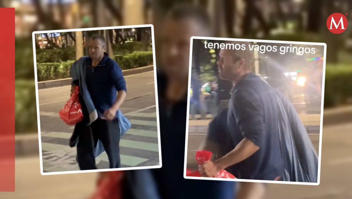 Usuarios captan a extranjero VAGANDO en calles de la CdMx