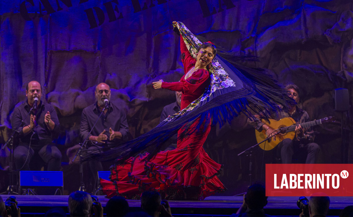La Yunko en el Festival Internacional del Cante de las Minas. (Foto: Marcial Guillén | EFE)