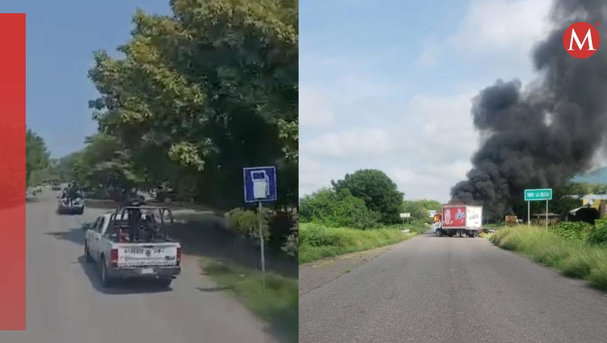 Además de los bloqueos se ha registrado el incendio de autos (Especial)