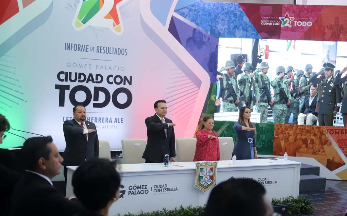 Alcaldesa de Gómez Palacio rinde Segundo Informe. l Rolando Riestra