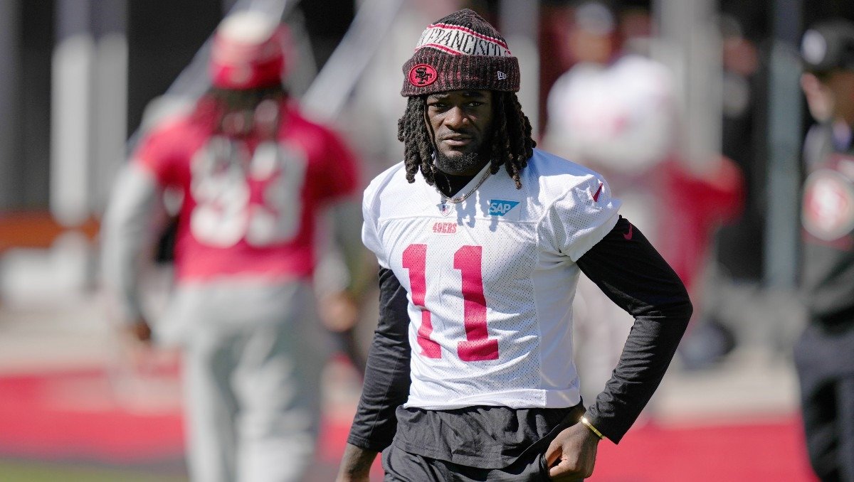 Brandon Aiyuk se queda con los 49ers de San Francisco (AP)