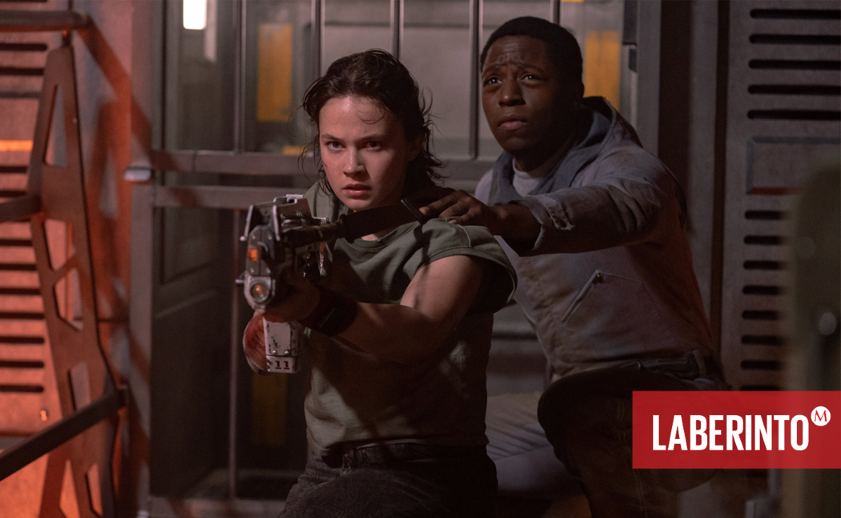 Cailee Spaeny y David Jonsson, protagonistas de 'Alien: Romulus'. (Foto: Murray Close | 20th Century Studios)