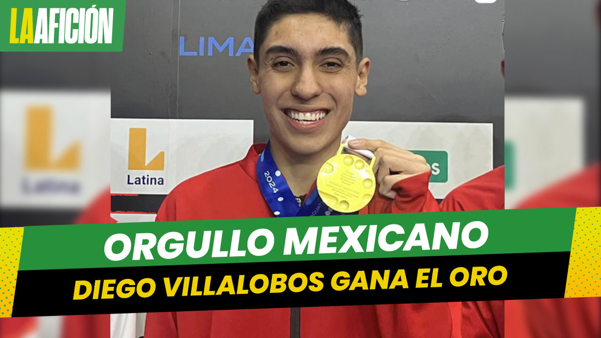 Diego Villalobos gana el oro en final del Campeonato Mundial de natación artística