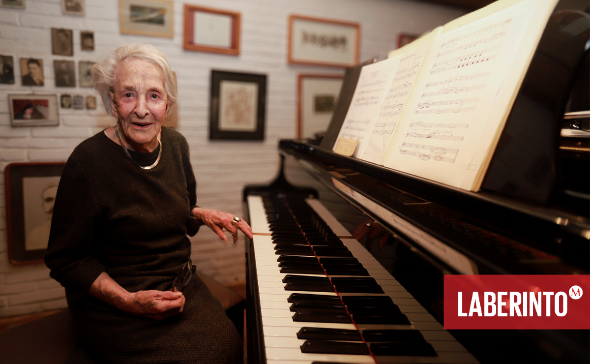 Ida Vitale: "La literatura está más cerca de nosotros. La música hay que merecerla". (Foto: Javier Ríos | MILENIO)