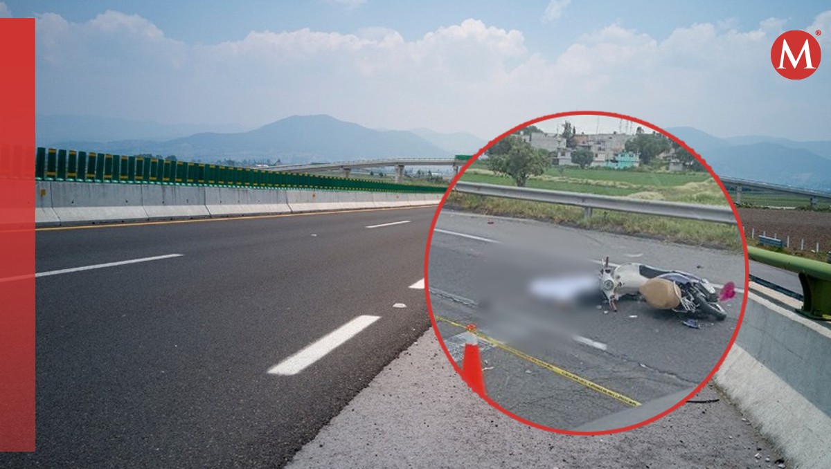 La joven motociclista perdió la vida tras chocara contra el muro de contención