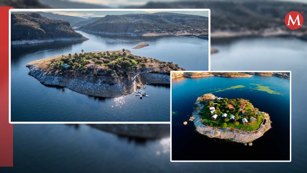 La Isla Tzibanza en la presa Zimapán