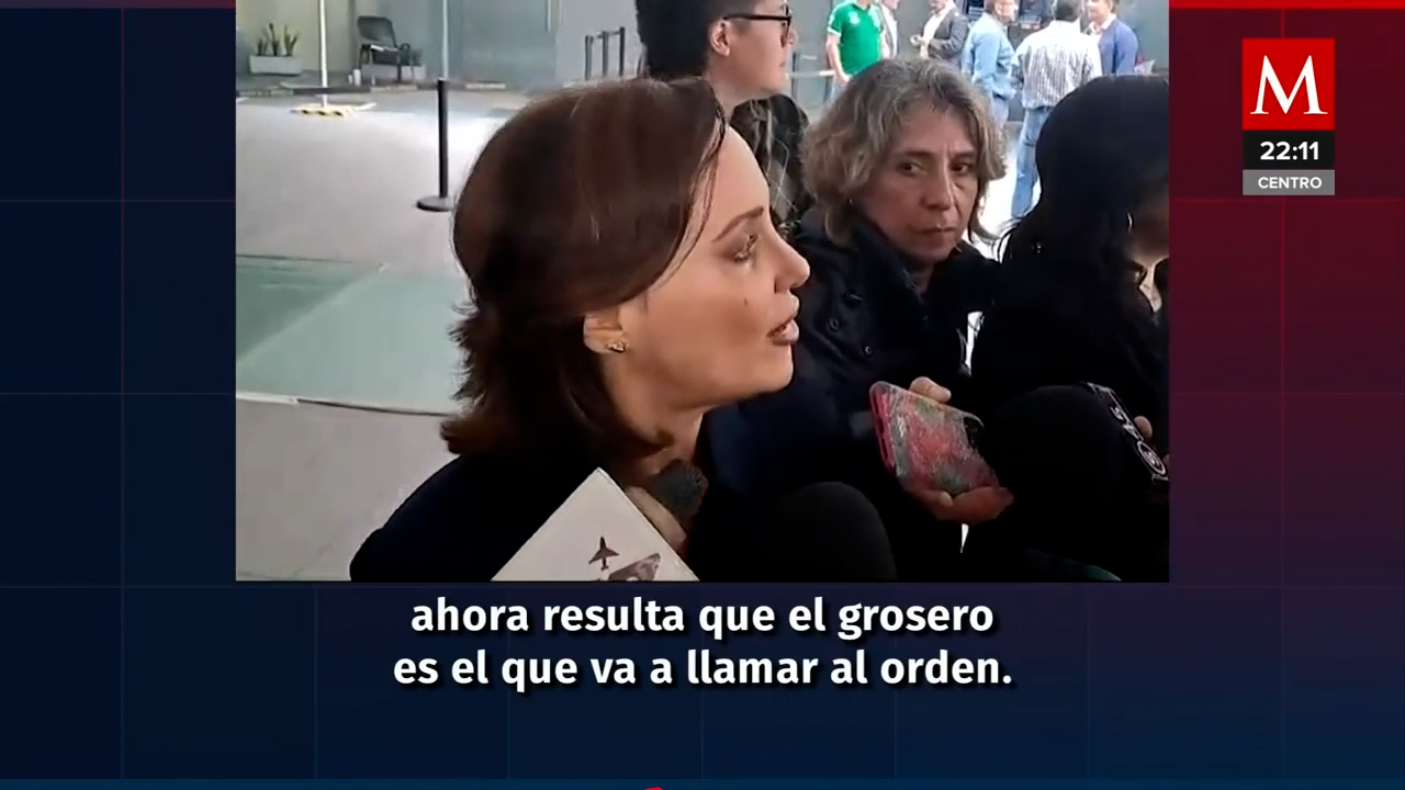 Lily Téllez promete enfrentar a Fernández Noroña tras su nombramiento en el Senado