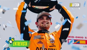 Patricio O'Ward comentó en entrevista que le gustaría correr en la Ciudad de México y cree que podría hacerlo cuando Nascar esté en el Hermanos Rodríguez