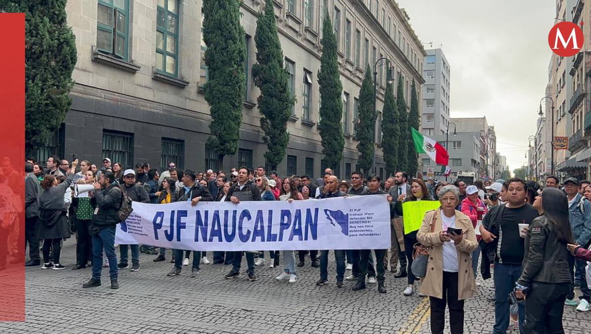 Este es el tercer día en el empleados judiciales se manifiestan en la SCJN (Especial)