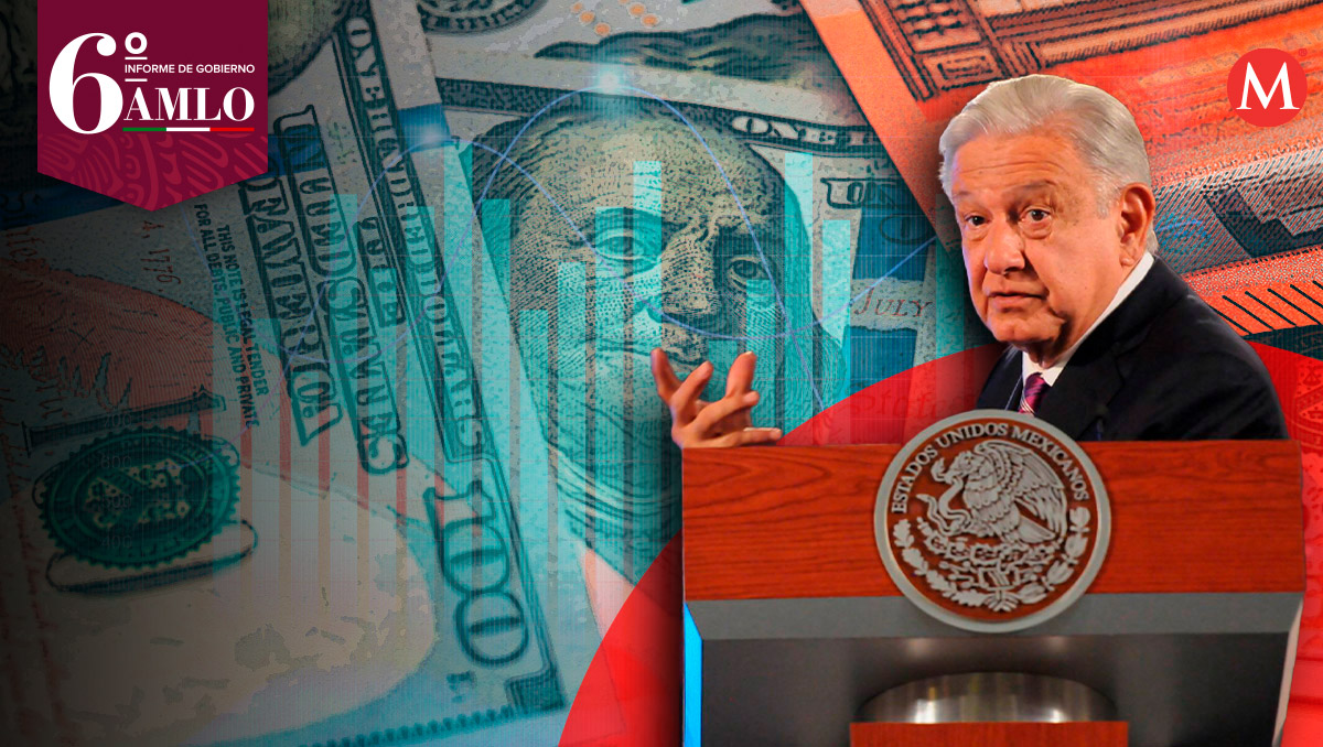 Durante el sexenio de AMLO ocurrió el fenómeno financiero: 'Súper Peso'.  | Diseño: MILENIO