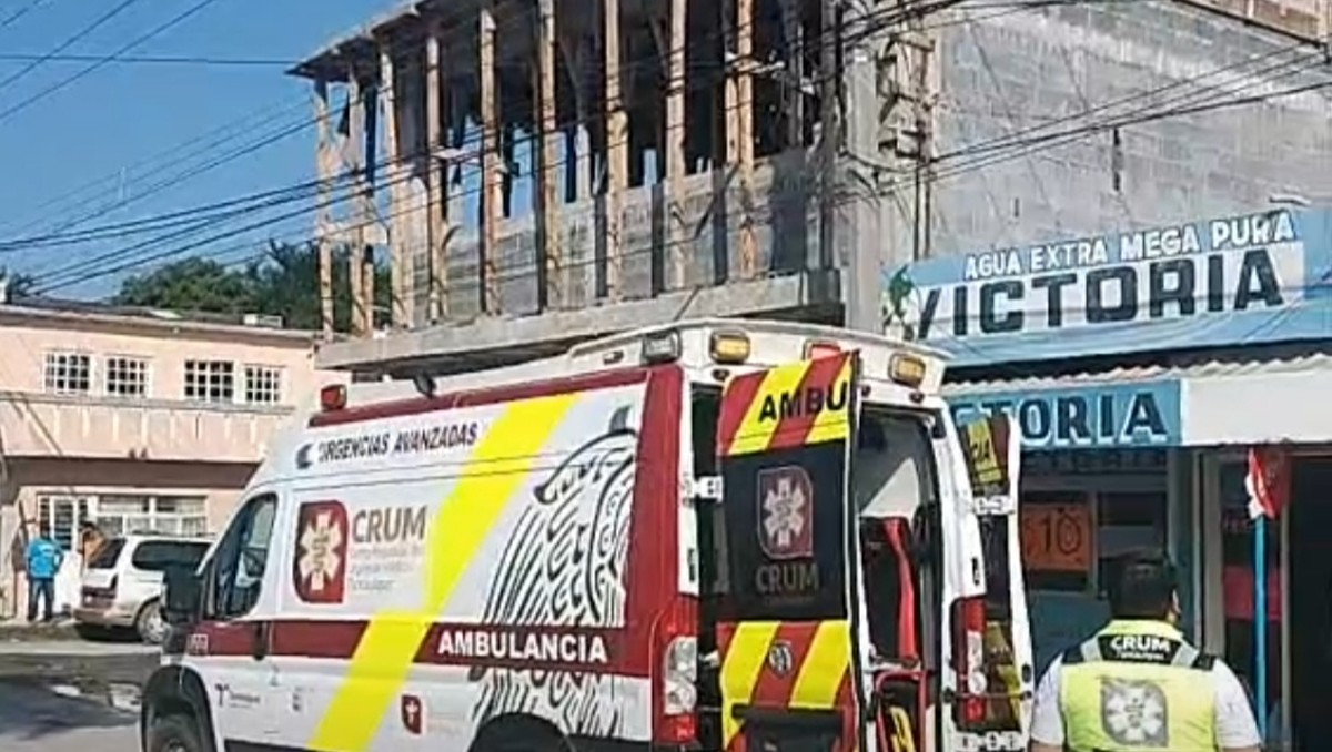 Trabajador se electrocuta durante obra en Ciudad Victoria.