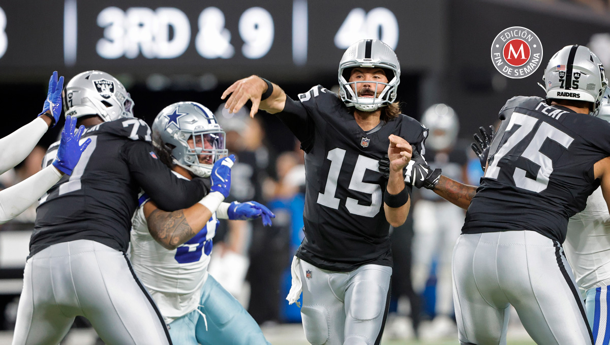 Las Vegas Raiders confían en su proyecto para la próxima temporada de NFL (AP)