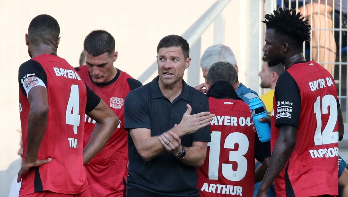 Xabi Alonso, técnico del Bayer Leverkusen (Reuters)