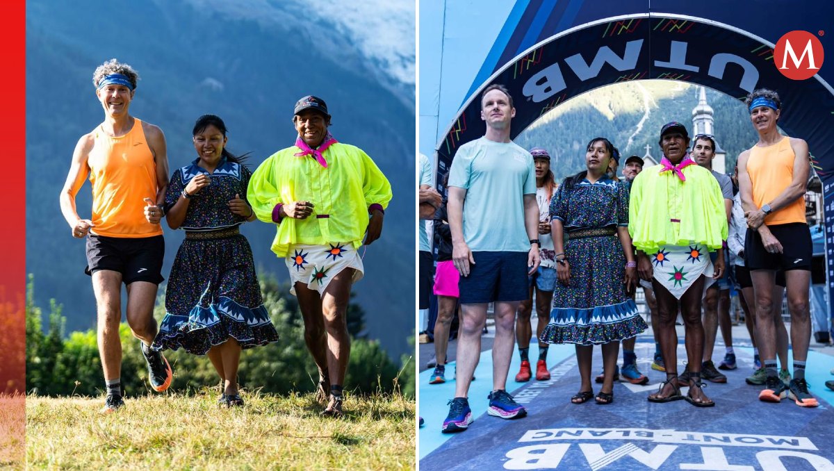 Los atletas Verónica Palma y Arnulfo Quimare participaron en el Ultra-Trail Mont Blanc (UTMB) de Francia. | Especial